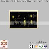 Delicate Crystal Glass Screen Light Touch Switch for LampController