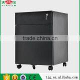 TJG Taiwan Metal 3 Drawer Mobile Pedestal Filing Cabinet Large Storage Space thumbnail-5