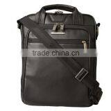 Small Slim Vertical pu Leather Briefcase