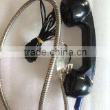 Metallic Hose Rugged Telephone Handset T6 Intercom Phone Auto Dia Emergency Telephone Armoured Cord Line thumbnail-2