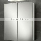 Hotel lighting cabinet for bathroom with soft close double sided mirror doors