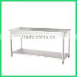 2014 Commercial Stainless Steel 2-tier Worktable for Sale (WTD-202) thumbnail-1