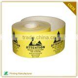 Wholesale High Quality Waterproof Warning Adhesive Label Sticker thumbnail-6