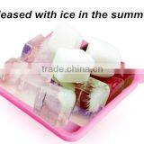 High Quality Custom Silicone Ice Cube Tray With Lid, Personalized Ice Cube Tray Moulds thumbnail-3