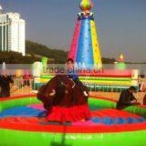 China Factory Exciting Theme Park Rides Mechanical Rodeo Bull Cheap Amusement Rides for Sale thumbnail-3