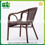 Professional Decorative Non-wood Aluminum fashion restaurant chairs