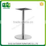 Factory price heavy stainless steel furniture leg table base for glass