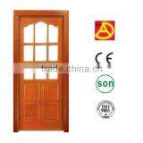 Latest Design Interior Pvc Wood Glass Door