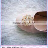 Popular High Quality Round Flower Rhinestone Button for Garment Accessories thumbnail-3