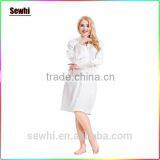 Sexy Women Bathrobe Kimono Bathrobe With Lace for Bridesmaid thumbnail-3