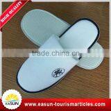 100% Cotton Towel Fabric Cutomized Embroidery Logo Cheap Spa Cheap Hotel Slippers thumbnail-2