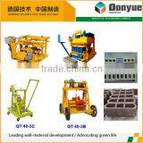 No Need Pallets QT6-25 Cement Block Making Machine