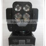 soundlights 4x15w rgbw beam moving head mini wash light led