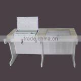 2 Person Seat Use Study Room Flip-up Computer Table thumbnail-4