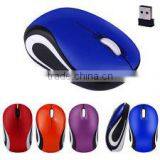 Portable 2.4G Wireless Optical Mouse Mice 1600DPI For Computer PC Laptop Blue