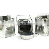 Stainless Steel Canister Square thumbnail-1