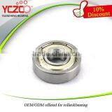 YCZCO Excellent 9*24*7 mm 609zz Deep Groove Ball Bearing thumbnail-2