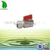 Red Handle Single Union Female Brass Ball Valve thumbnail-1