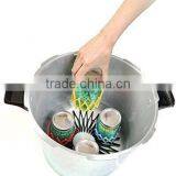 Silicone Trivet Heat Resistant Hot Pad Collapsible Placemat OEM ODM Factory thumbnail-1