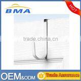 Home Use Coateded White Stainless Over The Door Single Hook thumbnail-1