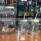 16oz Drinking Glass Mason Jar With Handle thumbnail-5