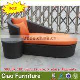 2016 Modern Rattan Recliner Chair Outdoor Furniture Wicker Chaise Lounge thumbnail-1