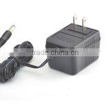 AC to AC Wall Adapter Transformer 12 Volt @ 1500mA Black Straight 2.1mm Female Plug thumbnail-2