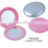 Foldable Plastic Double Sided Pocket Mirror/mini Round Cosmetic Mirror thumbnail-1