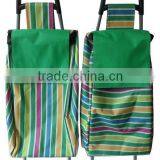 Green Eco-Friend Shopping Trolley Easy Climb Stairs With 2 Wheels thumbnail-1