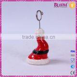 Christmas Hat Decoration Ceramic Name Card Holder thumbnail-3