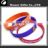 Promotional Gifts High Quality Logo Custom Cheap Silicone Bracelet thumbnail-3