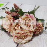 GNW FL-RS60-4-3 High Similation Wedding Decoration Silk Flower Artificial Rose for Sale thumbnail-4