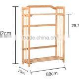 Solid Wood Indoor or Outdoor Flower Shelf Rack thumbnail-4