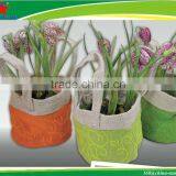 Jute Plantting Bag for Spring Decor