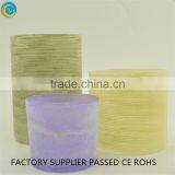 Sandblasting Color Blue Glass Votive Candle Holders thumbnail-5