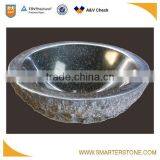 Black Granite Stone Basin Decoration for Garden thumbnail-1