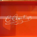 Food Serving Tray Home Wooden Trays Orange thumbnail-2