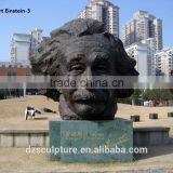 Best Quality Bronze Albert Einstein Bust Sculpture thumbnail-2