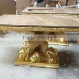 Hot Sale Luxury Vanity Gold Eagle Console Table thumbnail-3