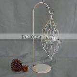 2016 Hanging Diamond Metal Candle Holder Tealight Holder Small Lantern thumbnail-1