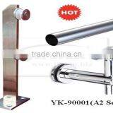 Stainless Steel Short Spigot/mini Post/glass Balustrade Spigot,exterior Handrail Lowes thumbnail-1