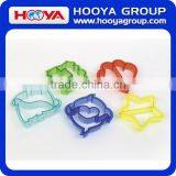 Fun Cake Cookie and Sandwich Cutter Shapes for Kids Set of 5 Dinosaur Dolphin Heart Star and Train thumbnail-2