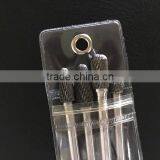 4PC Long Shank Carbide Rotary Burr With Vinyl Pouch