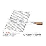 ST025 Square Stainless Steel Bbq Grill thumbnail-1