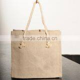 Fashion Shopping Nature Jute Tote Bag With Round Handle thumbnail-2