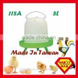 High Quality Sleeve Type Drinker 8L With Legs Poultry Drinker thumbnail-1