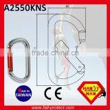 25KN With CE Certificate O Type Aluminum Carabiner For Wild Sports thumbnail-4