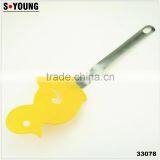 Duck Shape Animal Printing Cute Slotted Nylon Turner thumbnail-3