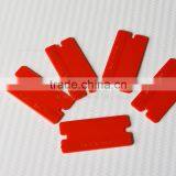 CN054 1.5 Inch Razor Scraper Plastic Blade 100pcs Each Lot thumbnail-2