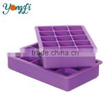 China Golden Supplier Ice Cube Tray Silicone Baby Food Freezer Tray